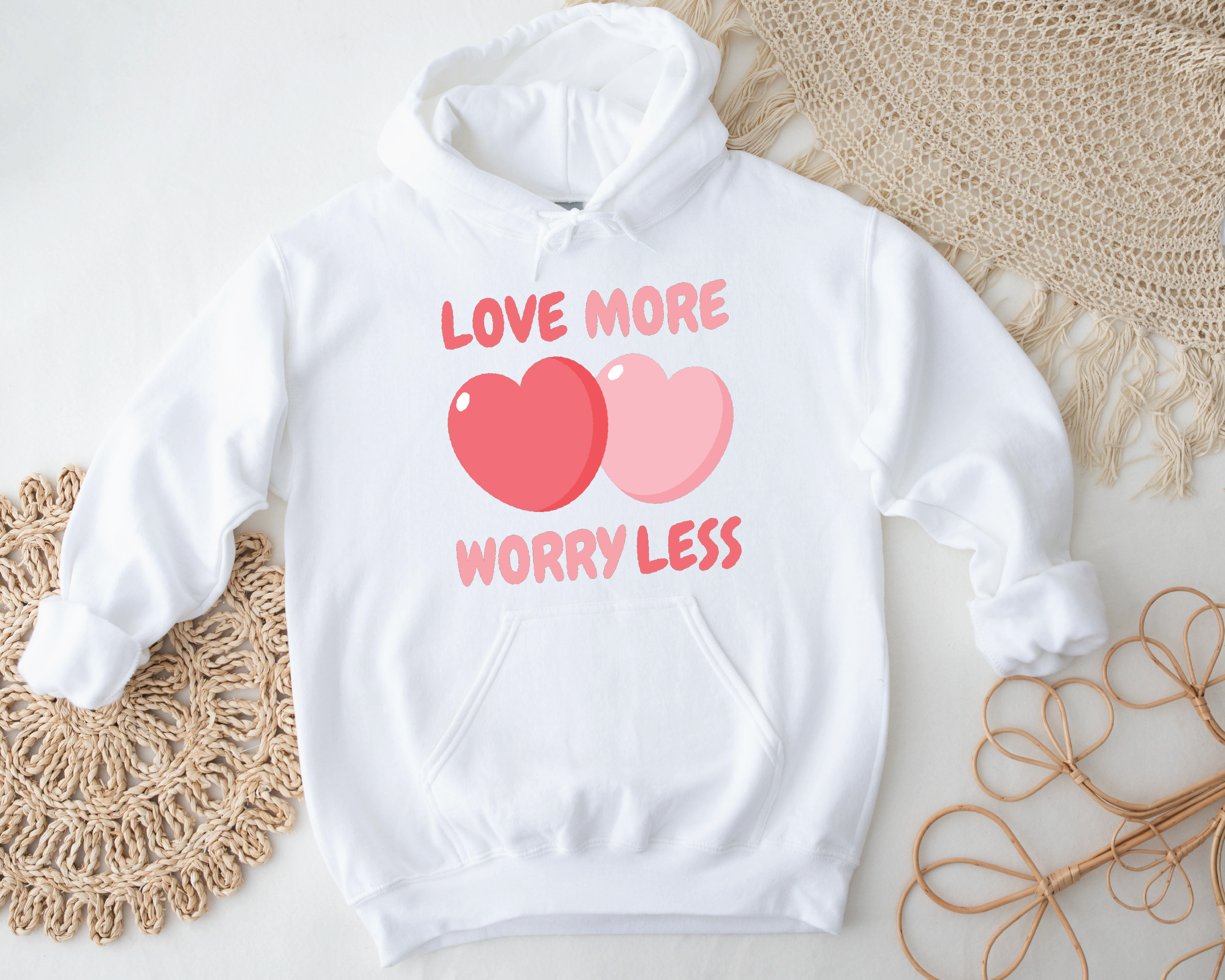 Love More Worry Less Apparel